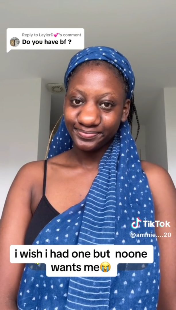 “No Man Wants to Date Me because of my Big Nose” – Nigerian Lady Cries Bitterly (Video)